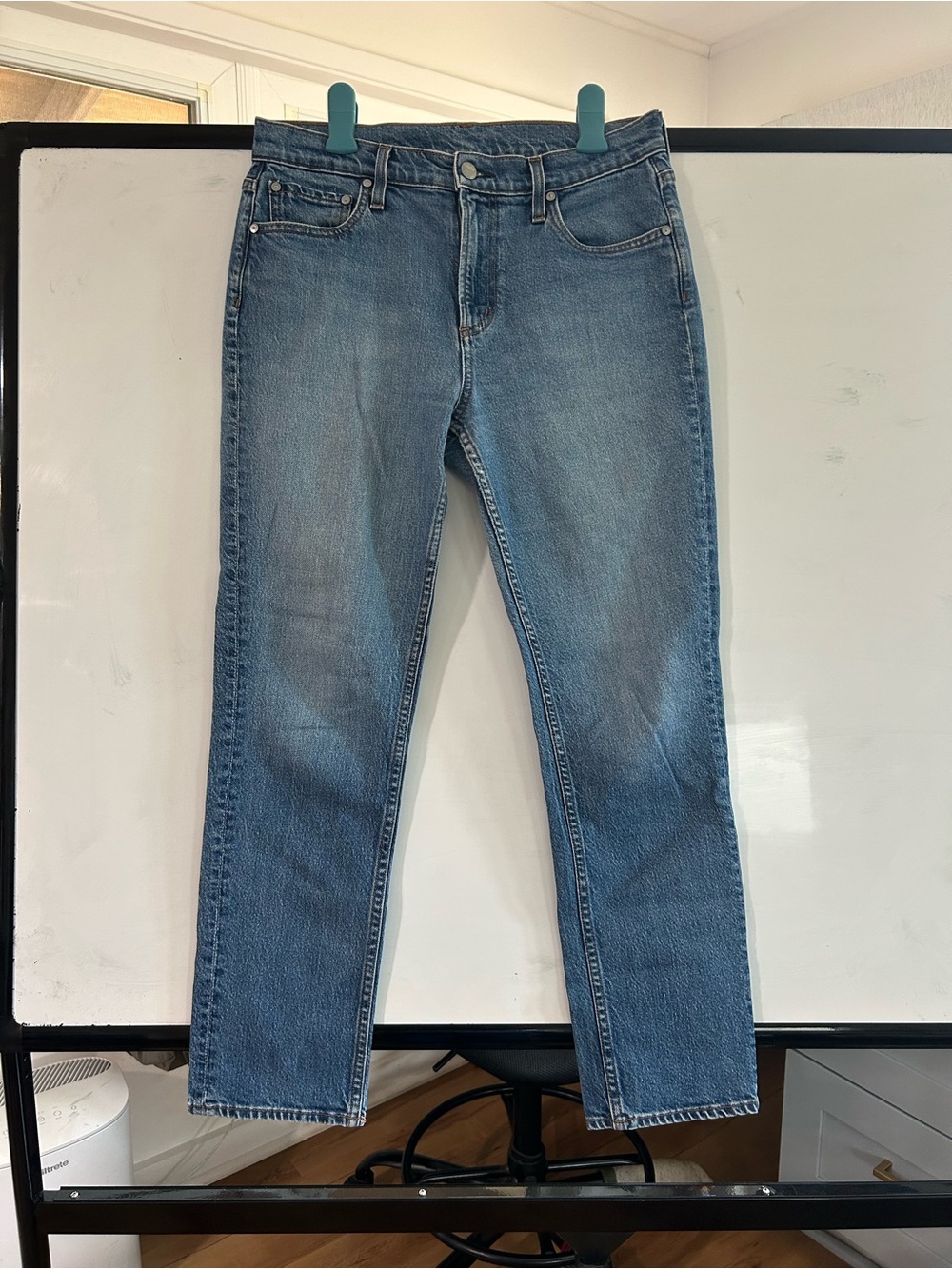 Women’s Outerknown Liberty Straight Blue Denim Jeans